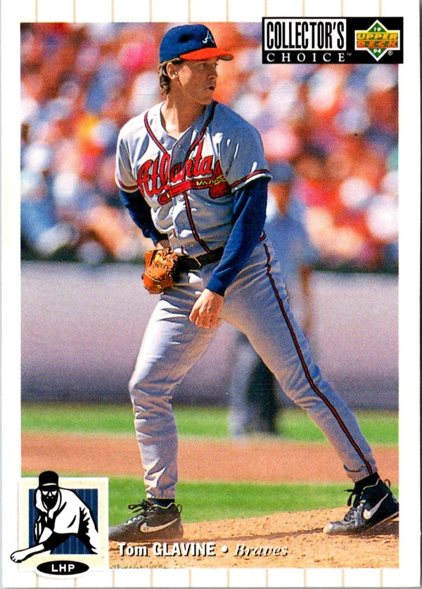 1994 Collector's Choice Gold Signature Tom Glavine #430