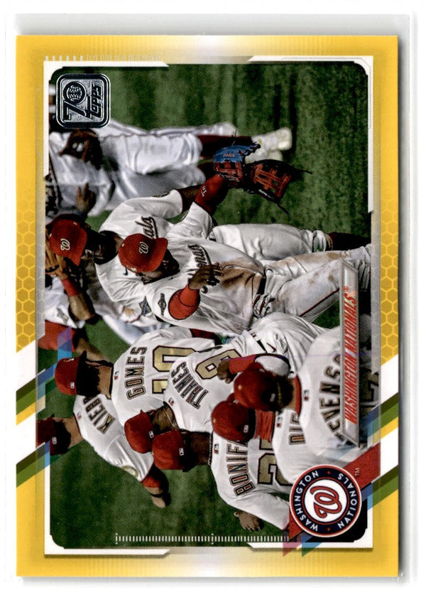 2021 Topps Gold Washington Nationals #58