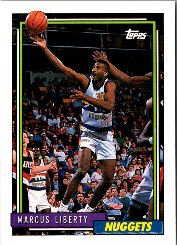 1992 Topps Marcus Liberty #248