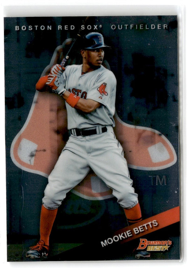 2015 Bowman's Best Mookie Betts #47