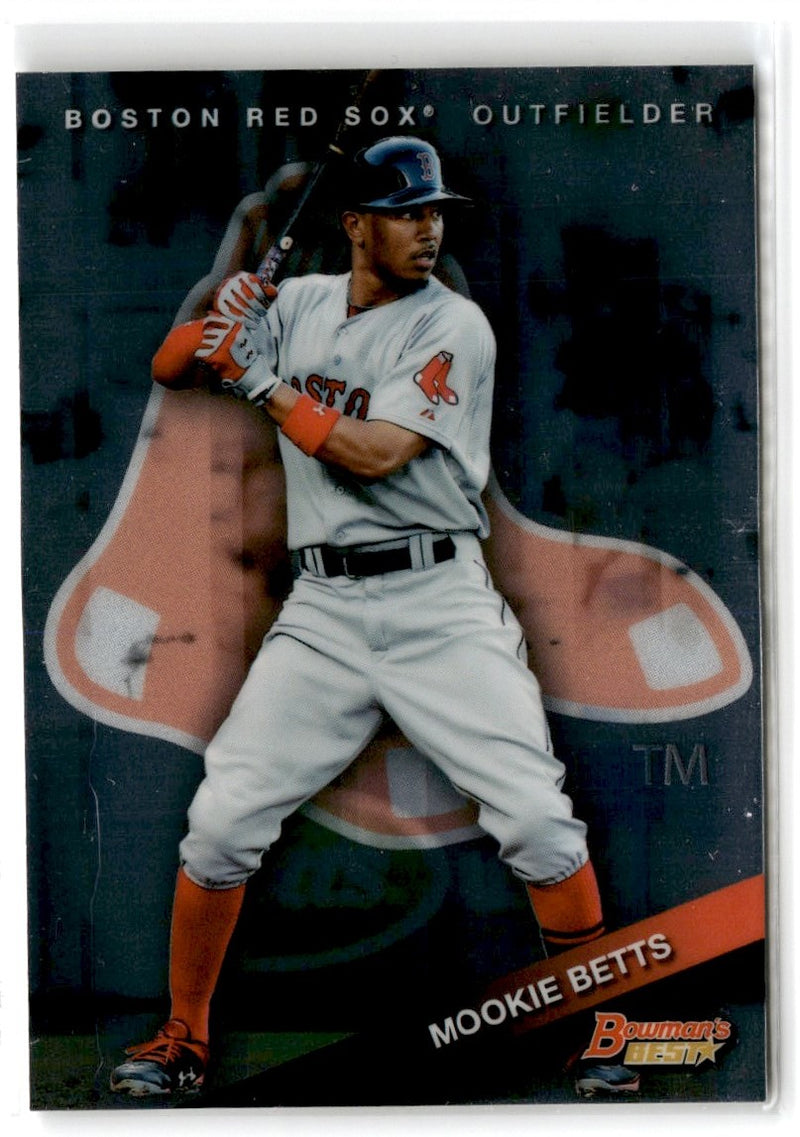 2015 Bowman's Best Mookie Betts