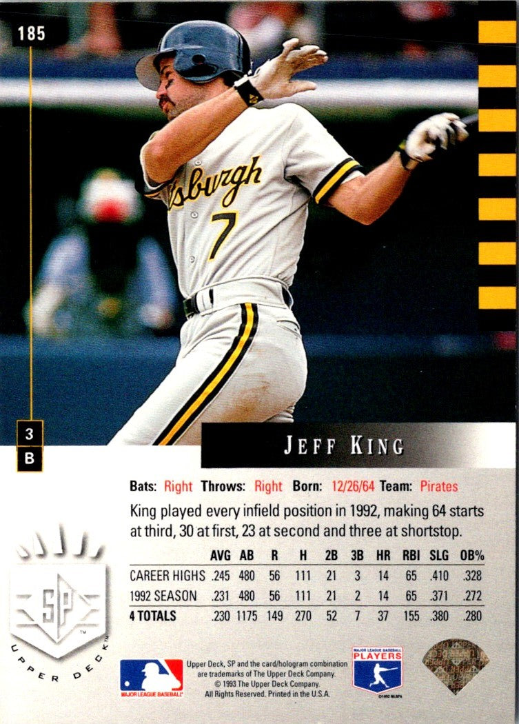 1993 SP Jeff King