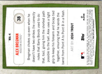 2021 Topps Gallery Modern Artists Alex Bregman #MA-4