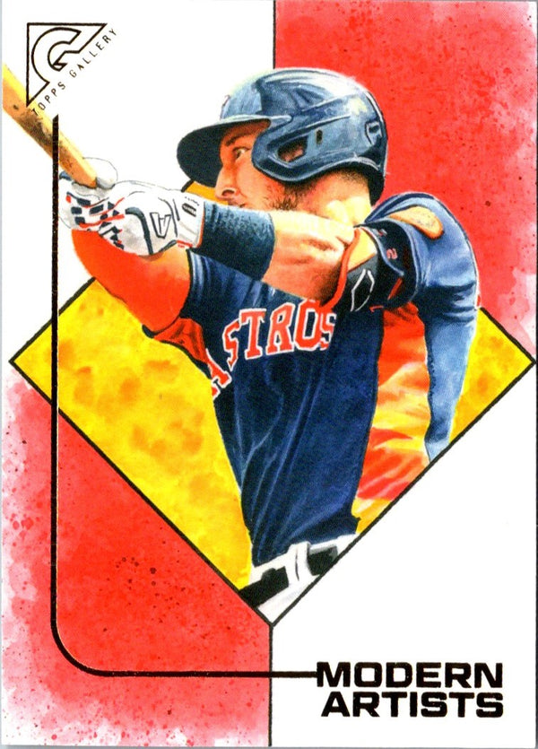 2021 Topps Gallery Modern Artists Alex Bregman #MA-4