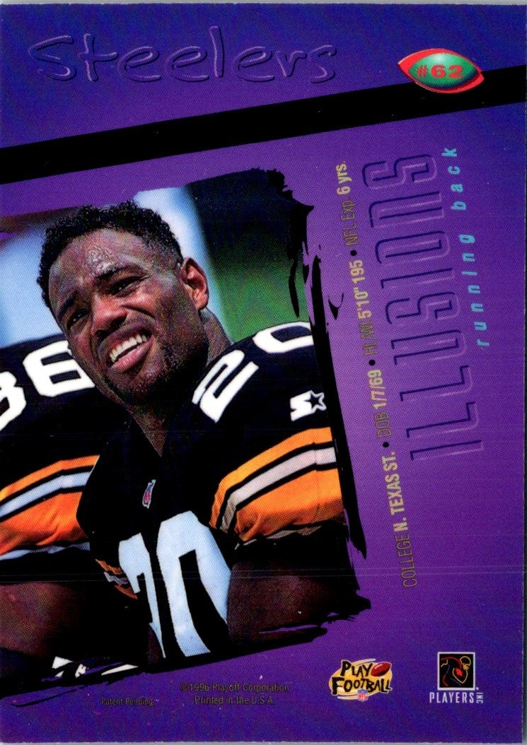 1996 Playoff Illusions Erric Pegram