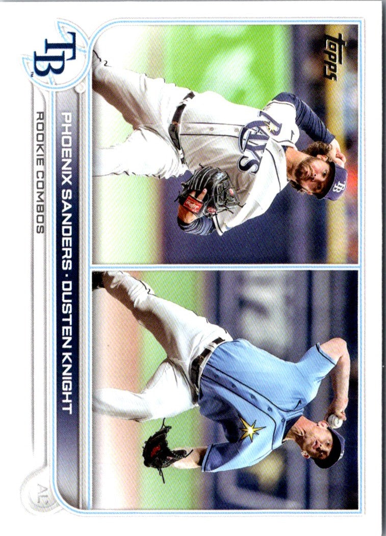 2022 Topps Update Phoenix Sanders/Dusten Knight