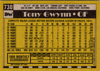 1990 Topps Tony Gwynn #730