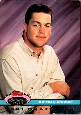 1992 Stadium Club Dome Justin Mashore #112