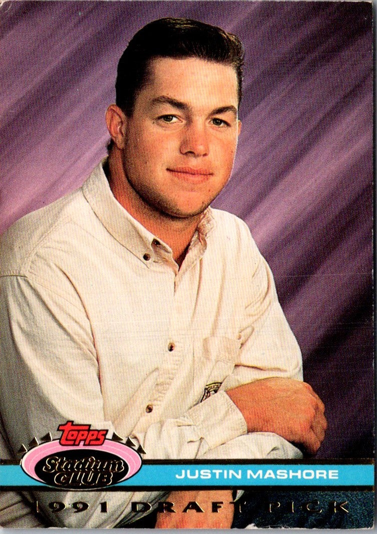 1992 Stadium Club Dome Justin Mashore