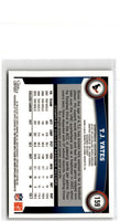 2011 Topps Chrome T.J. Yates #159 Rookie