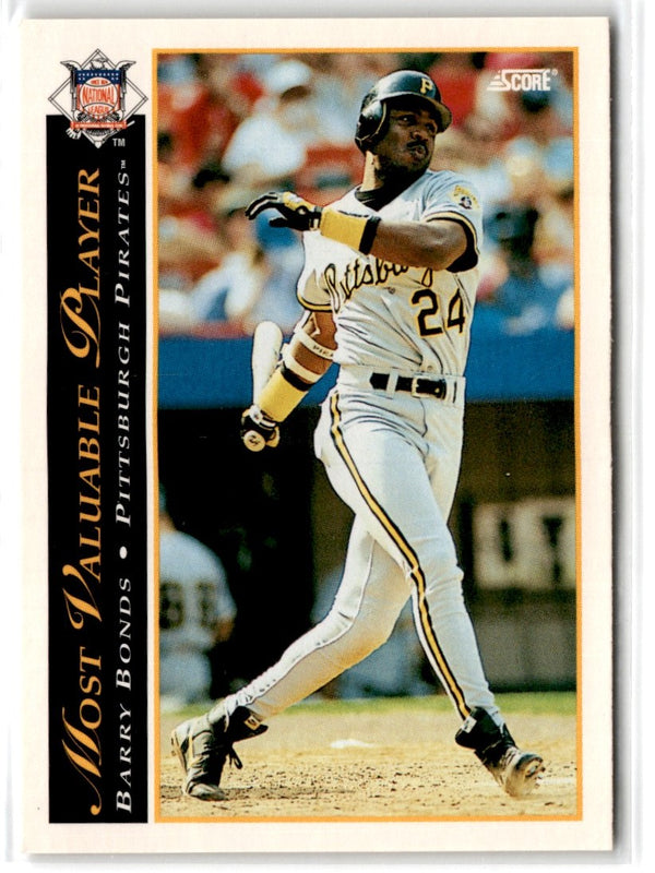 1993 Score Barry Bonds #482