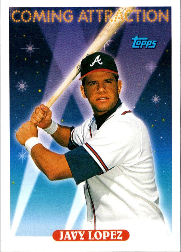 1993 Topps Inaugural Marlins Javy Lopez #811