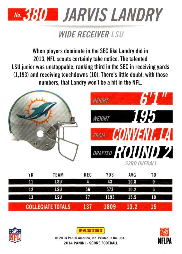 2014 Score Jarvis Landry