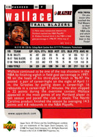 1998 UD Choice Rasheed Wallace #118