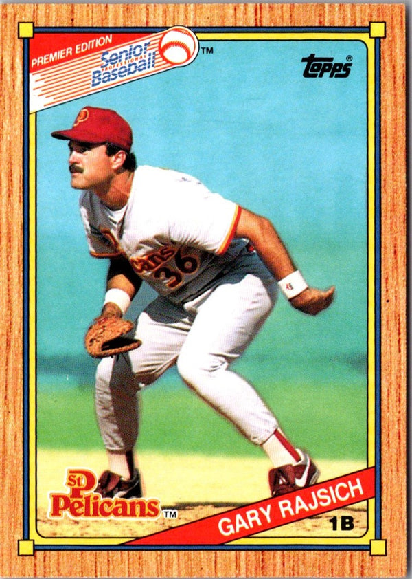 1989 Topps Senior League Gary Rajsich #124