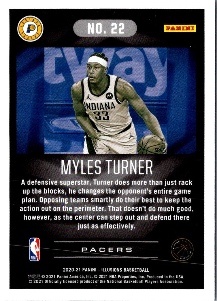 2020 Panini Myles Turner