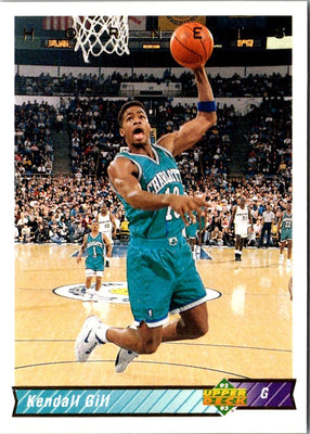 1992 Upper Deck Kendall Gill #138