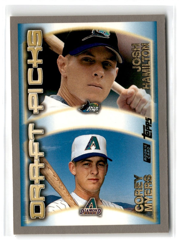 2000 Topps Limited Josh Hamilton/Corey Myers #449