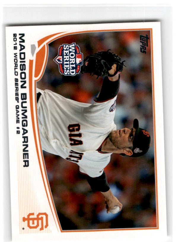 2013 Topps Madison Bumgarner #256