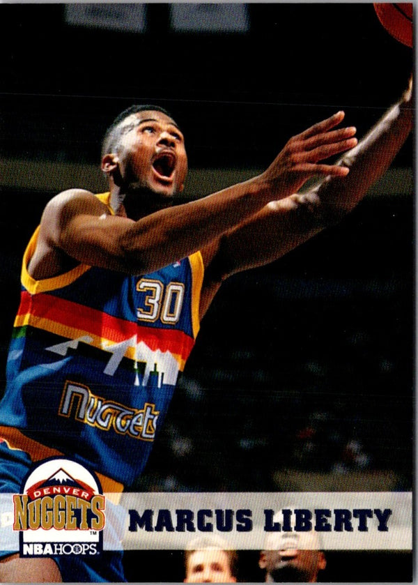 1993 Hoops Marcus Liberty #54