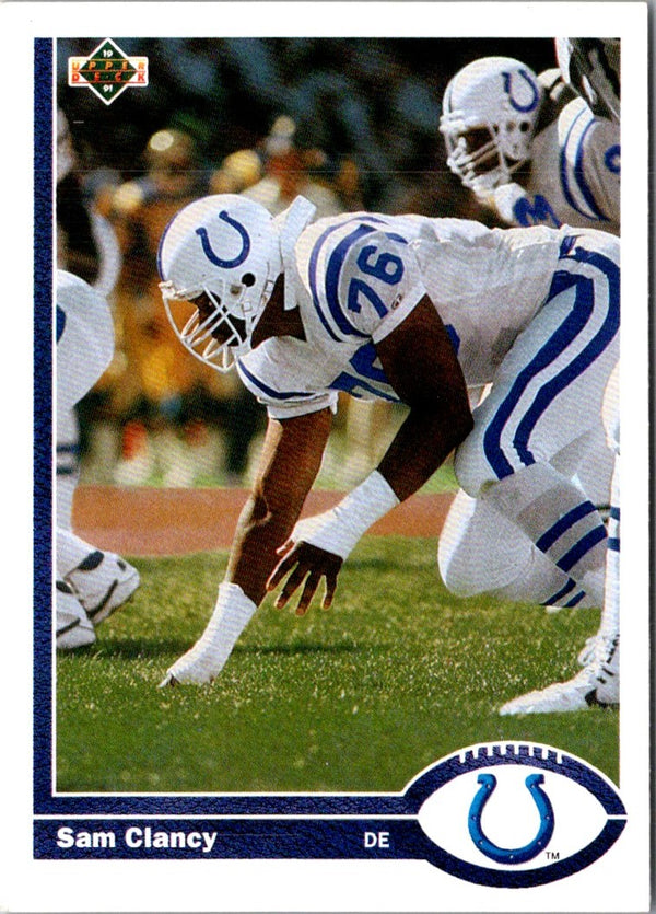 1991 Upper Deck Sam Clancy #347