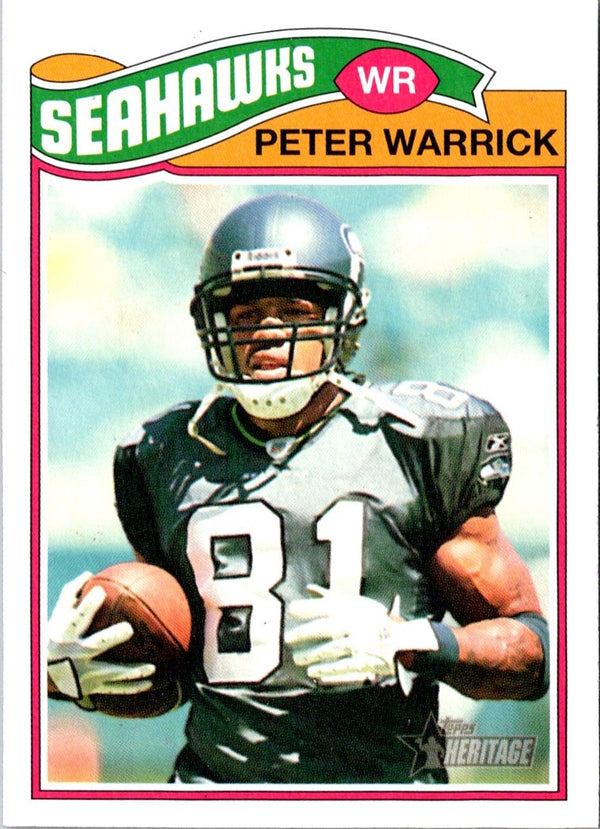2005 Topps Heritage Peter Warrick #157