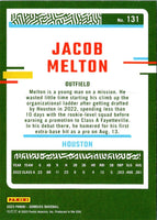 2023 Donruss Holo Blue Jacob Melton #131