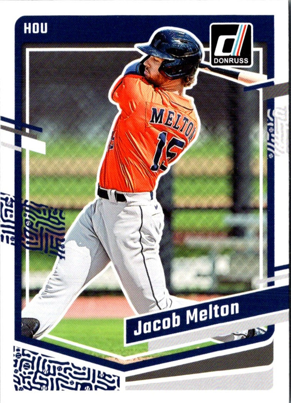 2023 Donruss Holo Blue Jacob Melton #131