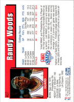 1992 Hoops Randy Woods #407 Rookie