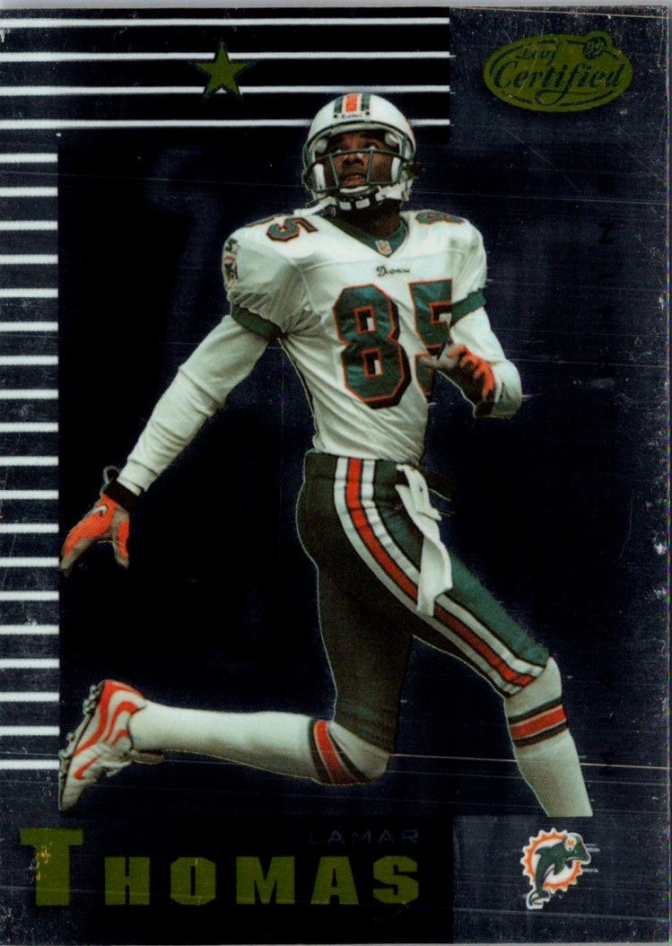 1999 Leaf Certified Lamar Thomas