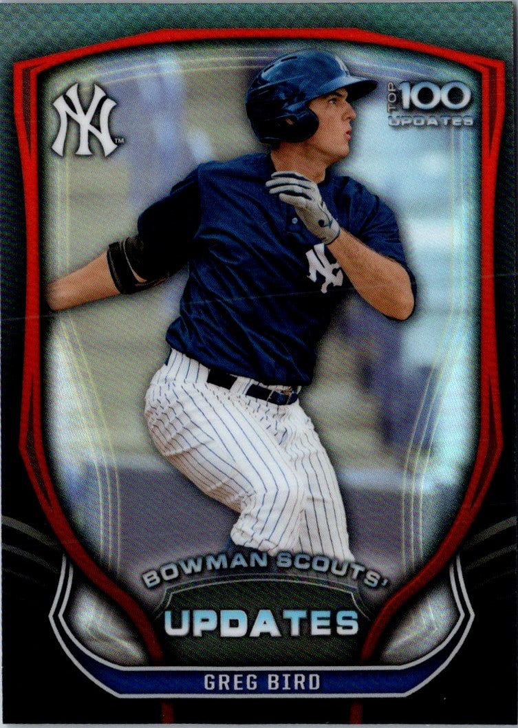 2015 Bowman Chrome Scouts Update Greg Bird