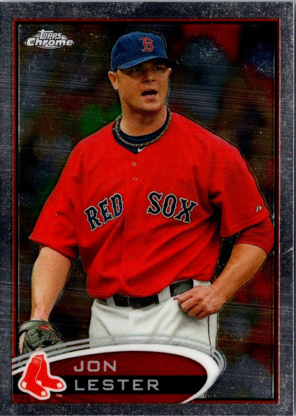 2012 Topps Chrome Jon Lester #6