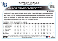 2022 Topps Taylor Walls #US108