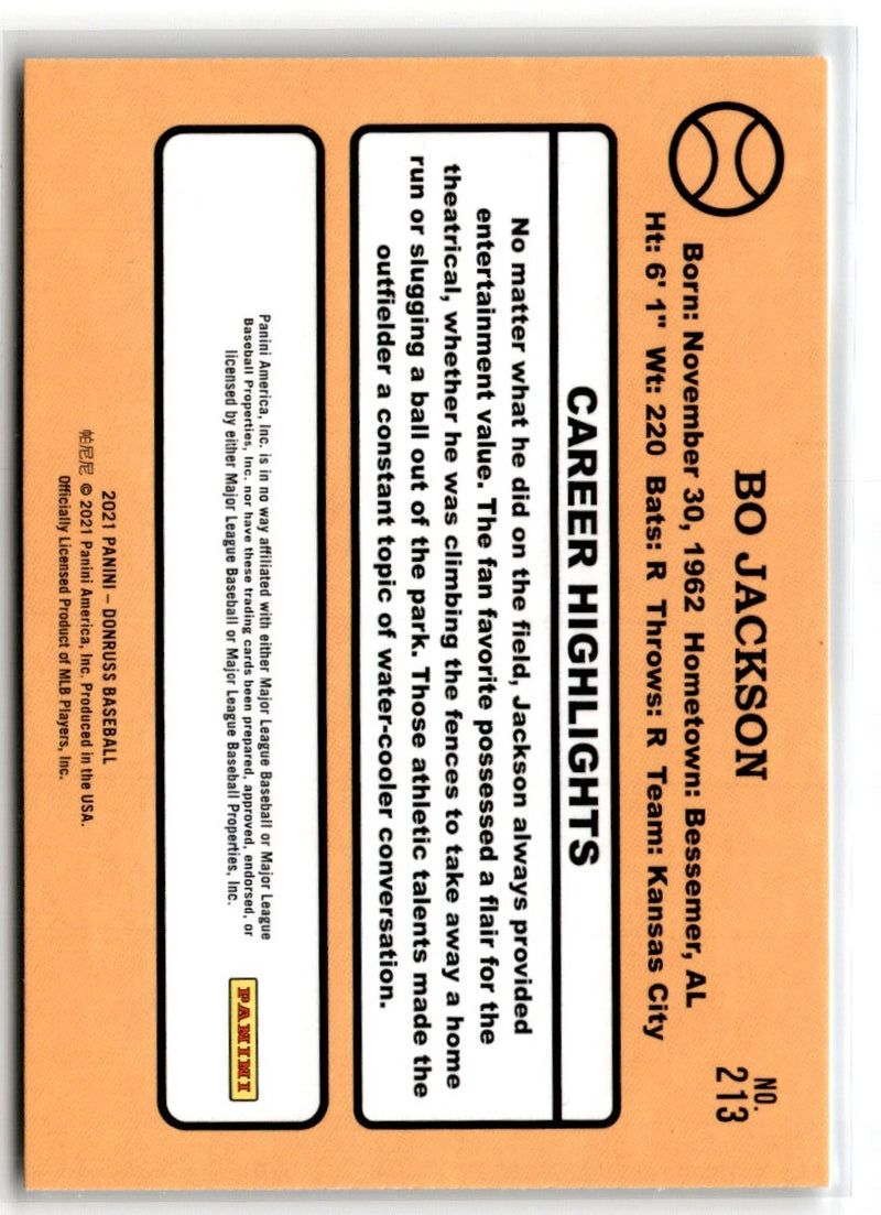 2021 Donruss Bo Jackson