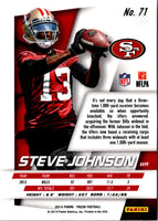 2014 Panini Prizm Steve Johnson #71
