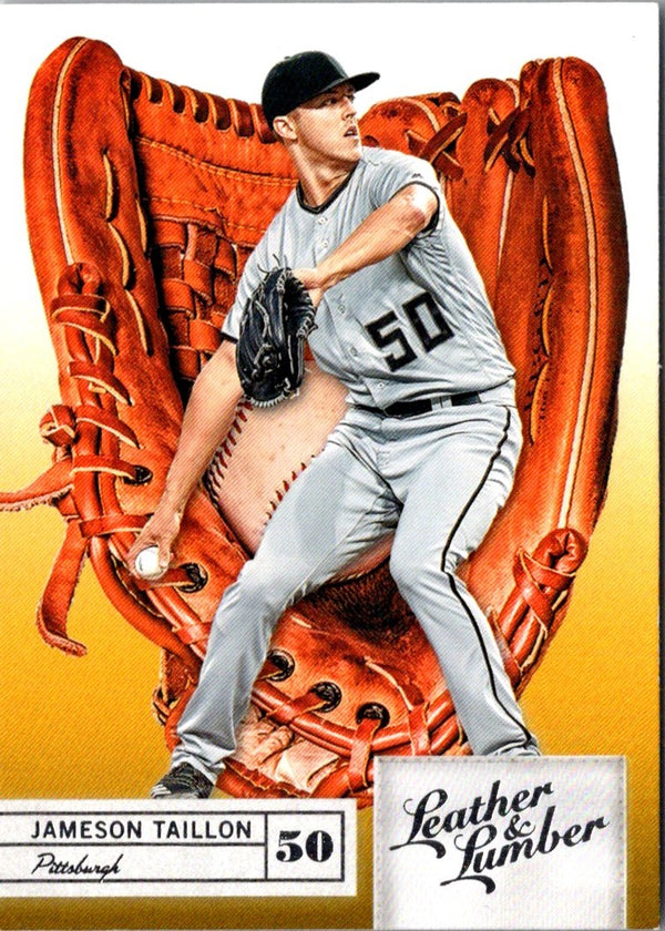 2019 Panini Leather & Lumber Jameson Taillon #8