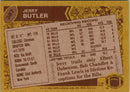 1986 Topps Jerry Butler