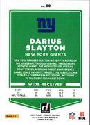 2021 Donruss Press Proof Blue Darius Slayton