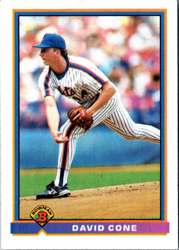 1991 Bowman David Cone #460