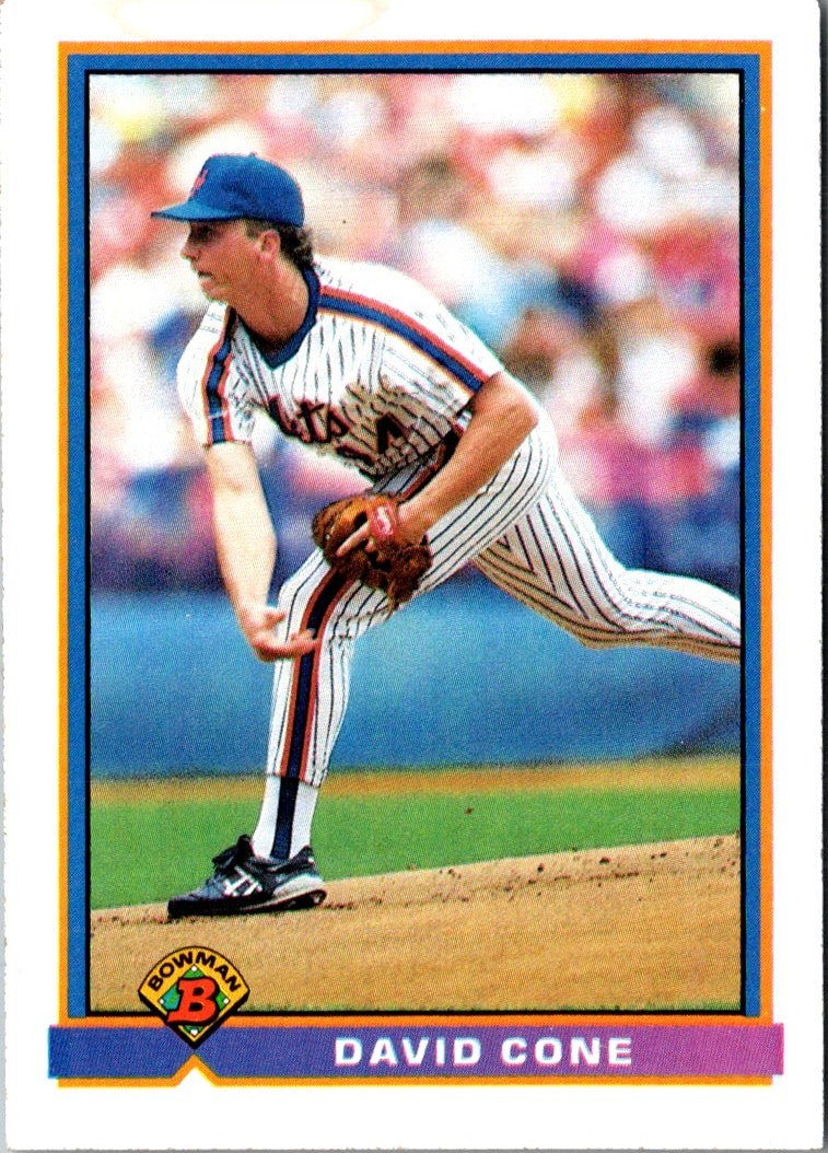 1991 Bowman David Cone