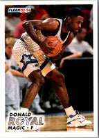1993 Fleer Donald Royal #150