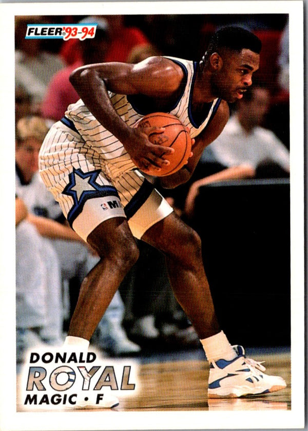 1993 Fleer Donald Royal #150