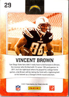 2011 Score Hot Rookies Vincent Brown #29