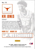2021 Panini Kai Jones #112