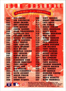 1996 Stadium Club Checklists Checklist Series 2: 226-337