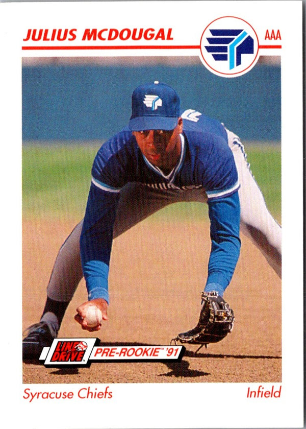 1991 Line Drive AAA Julius McDougal #503