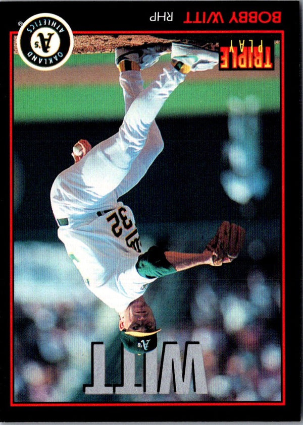 1993 Triple Play Bobby Witt #141