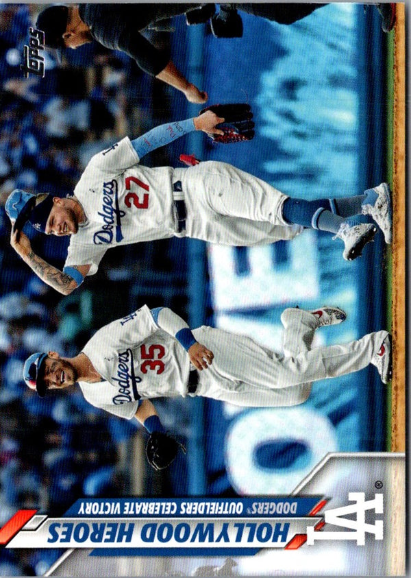 2020 Topps Hollywood Heroes (Cody Bellinger/Alex Verdugo) #298