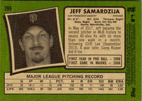 2020 Topps Heritage Jeff Samardzija #399