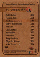 2001 Fleer Tradition Eric Byrnes